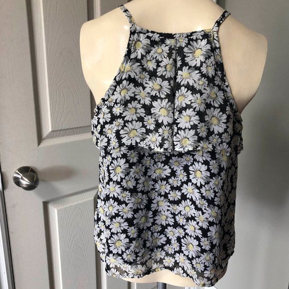 Daisy Flower Tank Top Medium - Picture 2 of 4